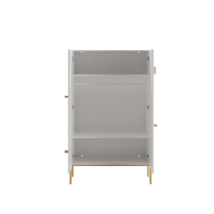 Armario de ropa con 2 puertas (Colección Alpine)